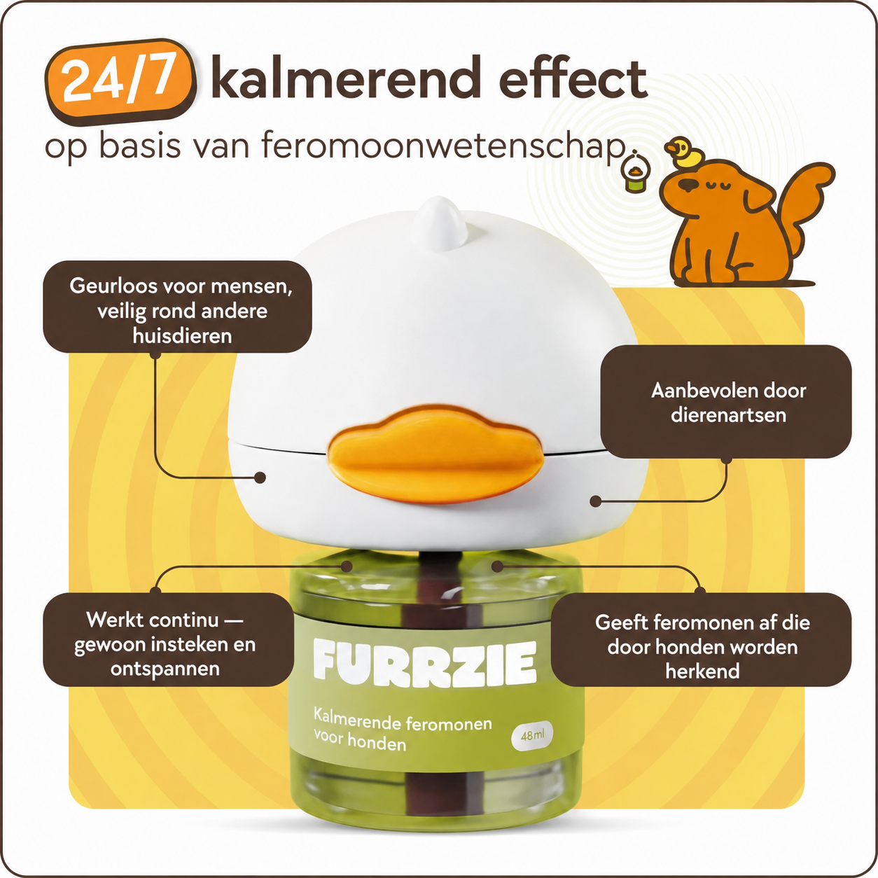 Kalmerende Diffuserset voor Honden