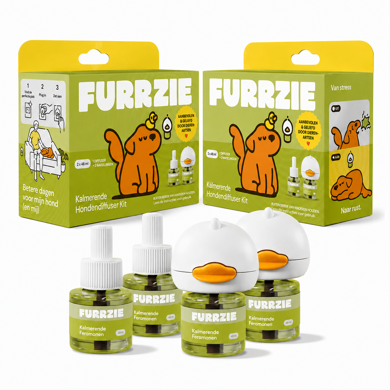 Kalmerende Diffuserset voor Honden